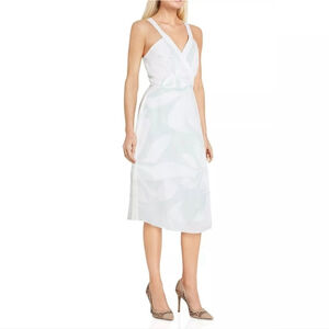 BCBGENERATION Printed Halter Neckline Midi Dress